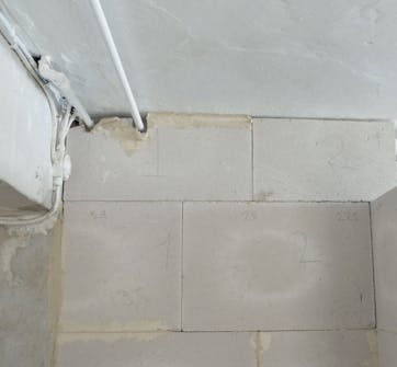 Bygge dusjnisje Porebetong